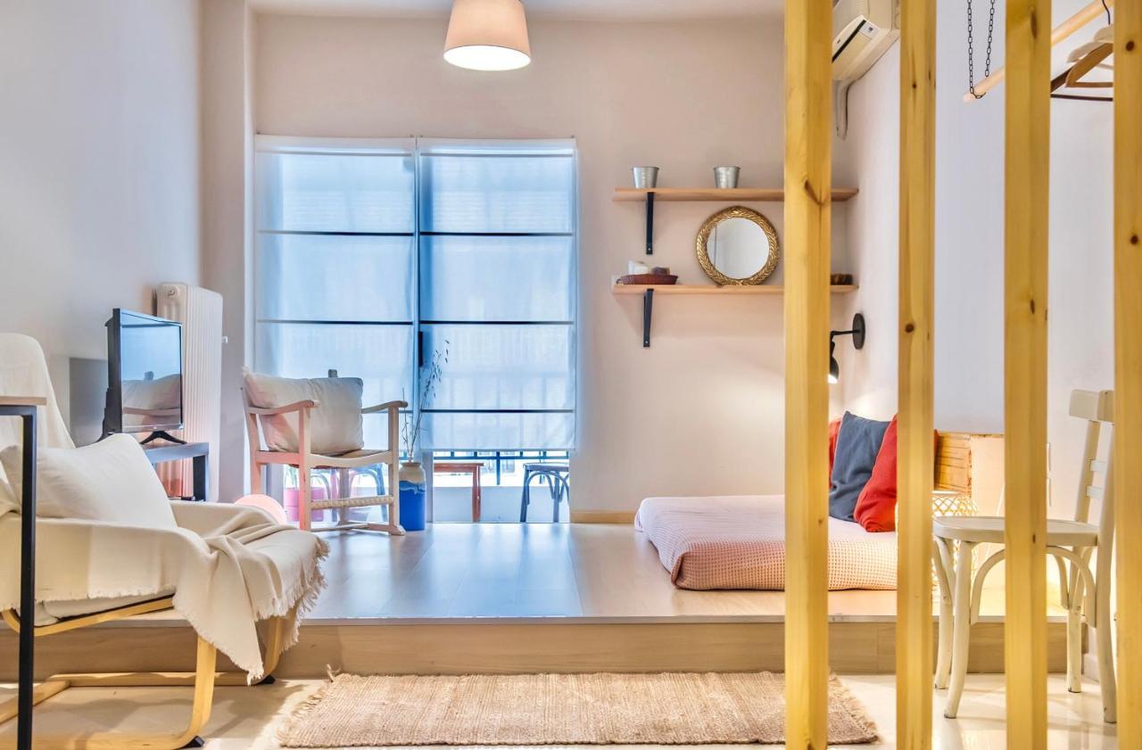 #Pretty Riki Apt By Halu! Apartments سالونيك المظهر الخارجي الصورة